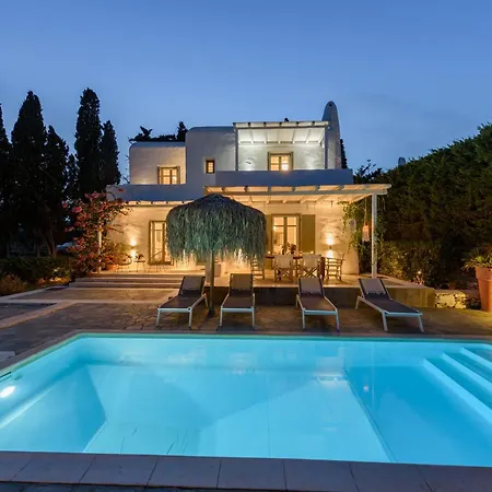 Villa Sun Drop 1 With Private Pool, 5-min Walk To Drios