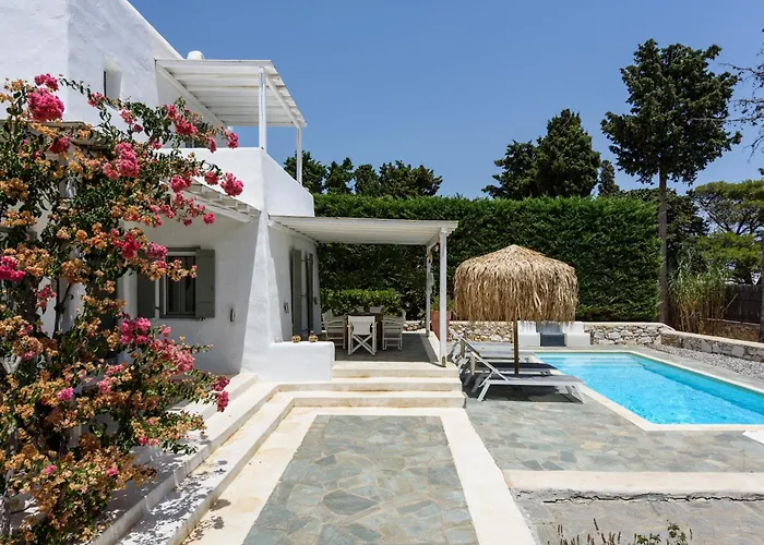 Sun Drop I With Private Pool Paros Villa *